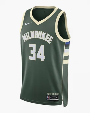 Майка чоловіча Nike Milwaukee Bucks Icon Edition 2022/23 Dri-Fit Nba Swingman Jersey Green DN2012-323