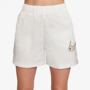 Шорты женские Nike Sportswear Swoosh Woven Easy Shorts White Dm6752-030