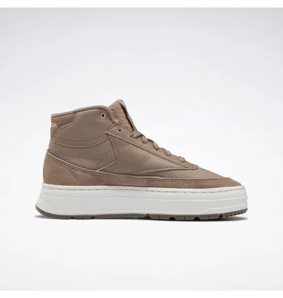 Кроссовки женские Reebok Club C Geo Mid Brown Gv7035