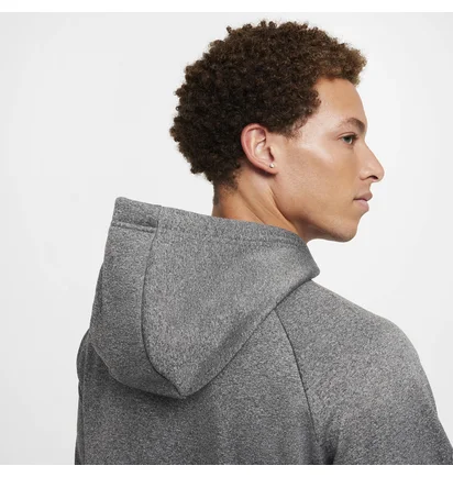 Худи мужское Nike Therma-Fit Pullover Fitness Grey FZ1072-010