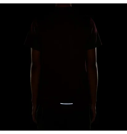 Футболка чоловіча Nike Dri Fit Miler Running Top Ss Bordo AJ7565-681