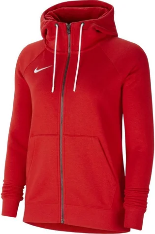 Толстовка жіноча Nike Hooded Sweatshirt W Nk Flc Park20 Fz Hoodie Red CW6955-657
