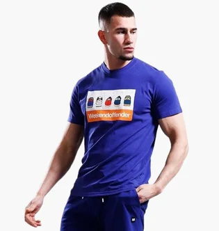Футболка мужская Weekend Offender Trainerspotting Blue WOSPT2202