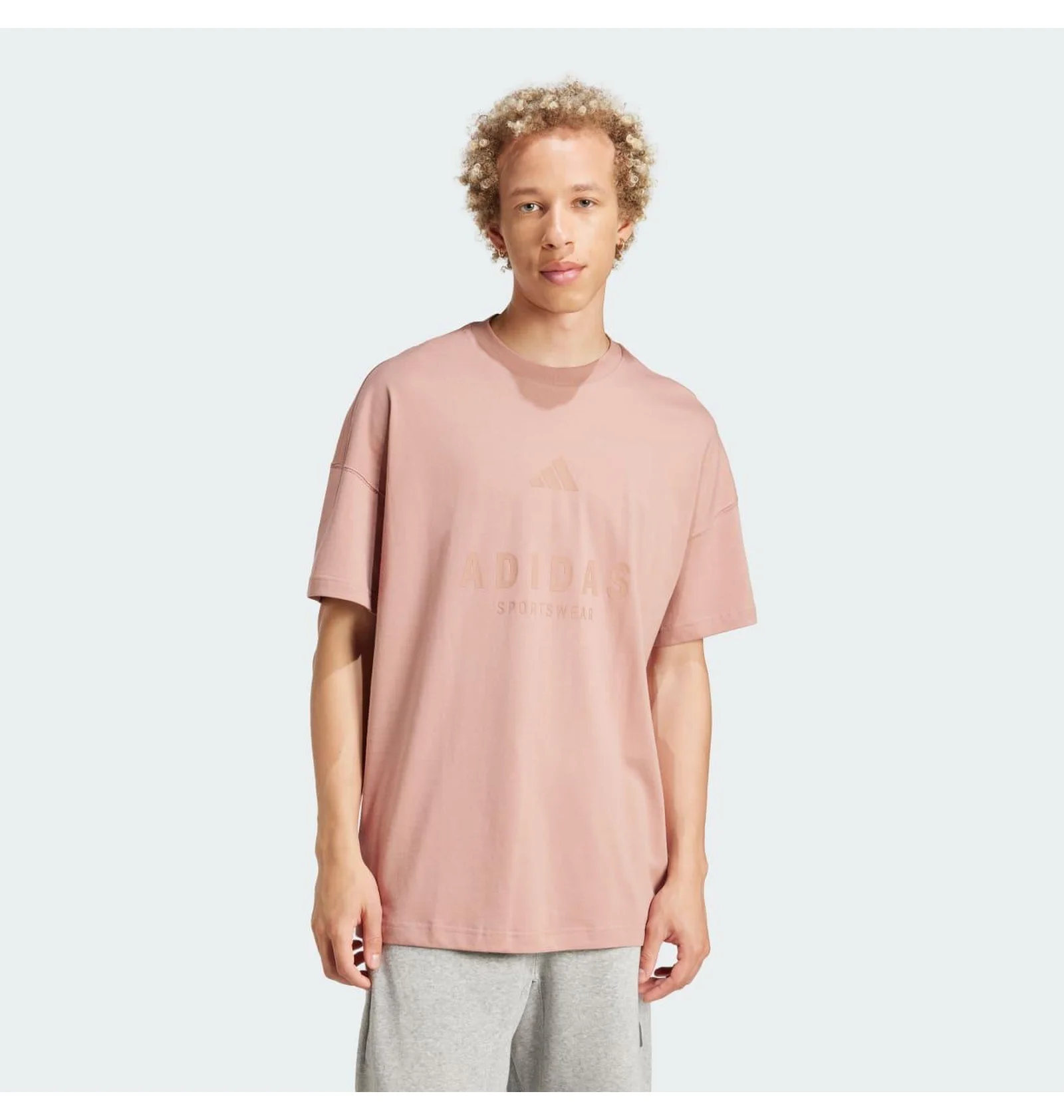 ᐉ Футболка мужская Adidas All Szn Graphic Sportswear Peach JJ3659