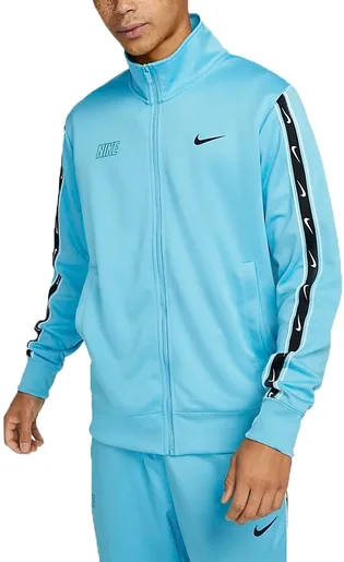 Олімпійка чоловіча Nike Sweatshirt M Nsw Repeat Sw Pk Tracktop Light Blue FD1183-416