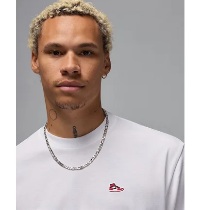 Футболка унісекс Air Jordan Sneaker Patch T-Shirt White HJ2326-100
