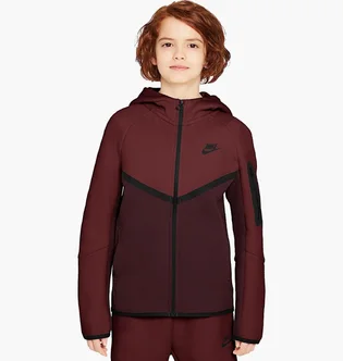 Толстовка детская Nike Sportswear Tech Fleece Bordo HV5867-653