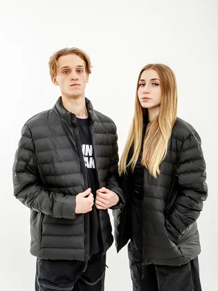 Куртка унісекс Rains Jackets Black 1543-BLACK