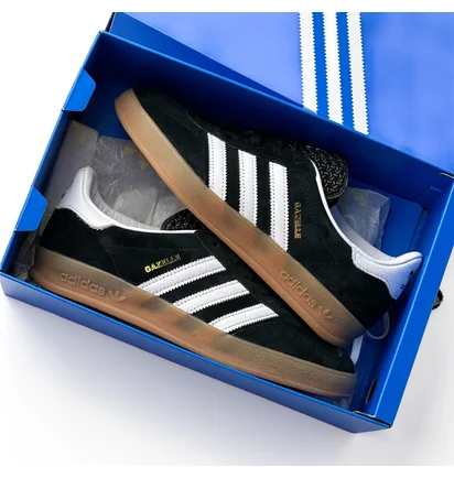 Кросівки чоловічі Adidas Gazelle Indoor Black HO6259