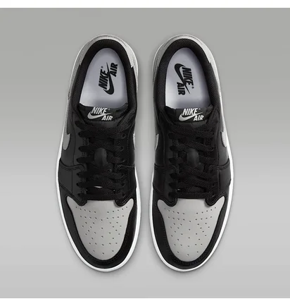 Кросівки чоловічі Air Jordan 1 Retro Low Og 2024 Black/Grey CZ0790-003