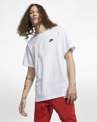 Футболка чоловіча Nike M Nsw Club Tee White AR4997-101
