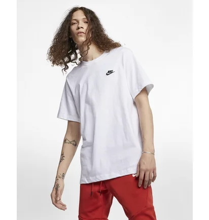 Мужская футболка Nike M Nsw Club Tee White AR4997-101