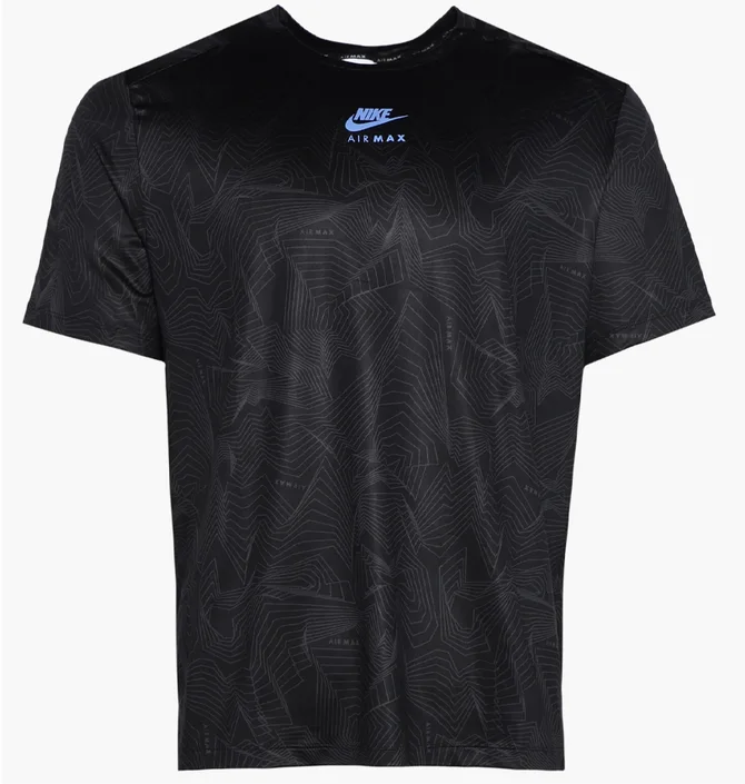 Футболка чоловіча Nike Nsw Air Max Tc Pk Df Tee Black FV5596-010