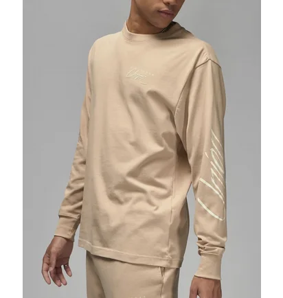 Лонгслив мужской Air Jordan Long Sleeve T-Shirt X Union La Beige DV7341-296