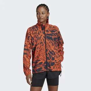 Куртка женская Adidas Fast Running Jacket Orange Hl1995