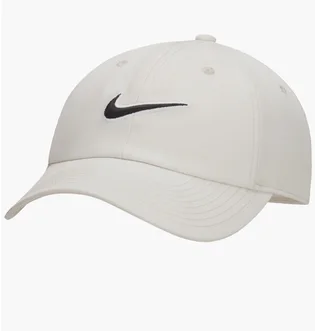 Кепка унисекс Nike Club Cap U Cb Swsh L White FB5369-072