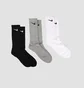 Носки унисекс Nike (3 пары) Lightweight Crew Black/Grey/White Sx4704-901