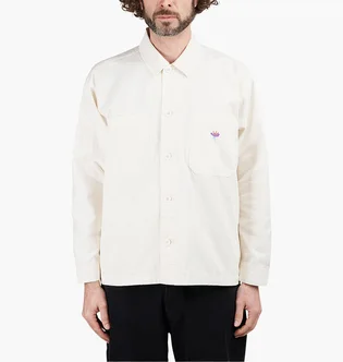 Сорочка чоловіча OBEY Contrast Shirt Jacket Beige 121160042