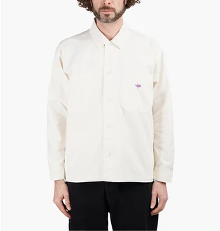 Рубашка мужская OBEY Contrast Shirt Jacket Beige 121160042