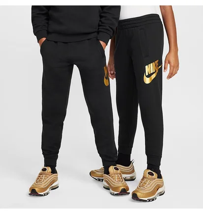 Штаны детские Nike Gold Logo Black HQ0981-010