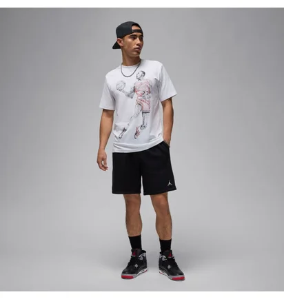 Футболка мужская Air Jordan M J Brand Dot Mj Ss Crew White FZ1936-100