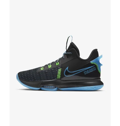 Кроссовки унисекс Nike Lebron Witness V Black Cq9380-004
