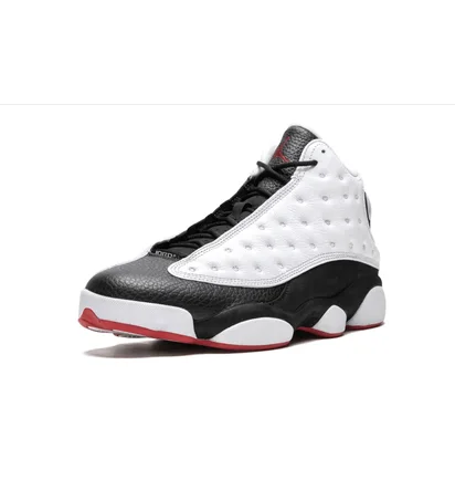 Кроссовки мужские Air Jordan 13 White/Brown 414571-104