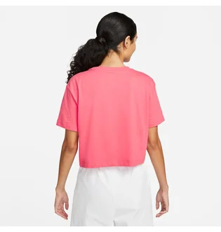 Футболка женская Nike Nsw Tee Essntl Crp Icn Ftr Pink BV6175-894