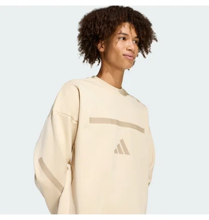 Світшот чоловічий Adidas New Z.N.E. Beige KE4705