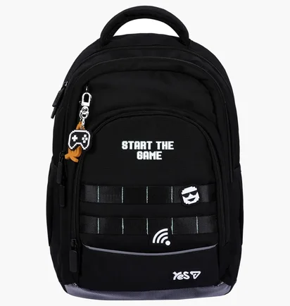 Рюкзак дитячий YES Start The Game Black S-117M-550415