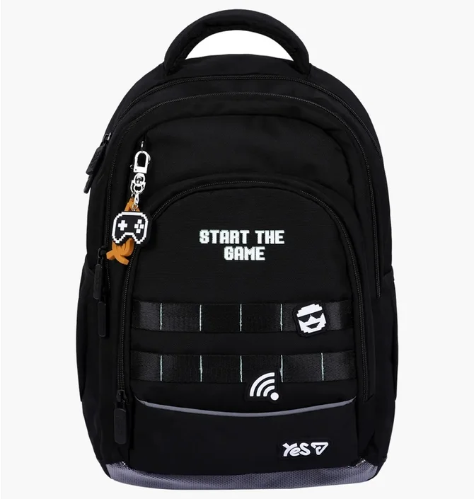 Рюкзак дитячий YES Start The Game Black S-117M-550415