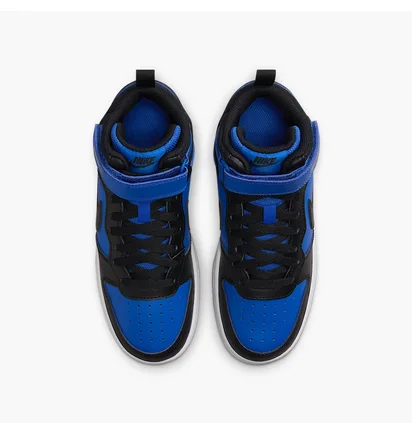 Кроссовки детские Nike Сourt Borough Mid 2 (Gs) Blue/Black CD7782-404