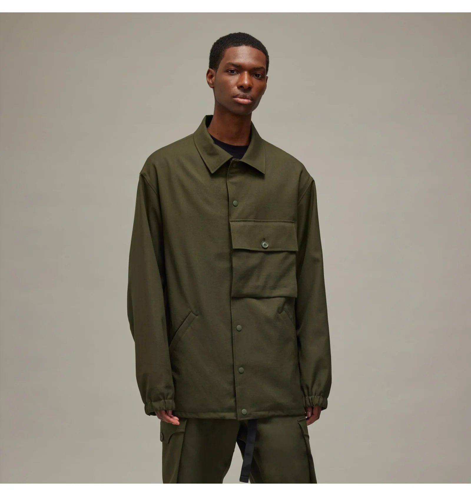 ᐉ Сорочка чоловіча Adidas Y-3 Sport Uniform Coach Jacket Olive