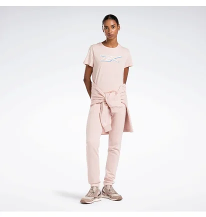 Футболка женская Reebok Vector Graphic T-Shirt Peach 100071095