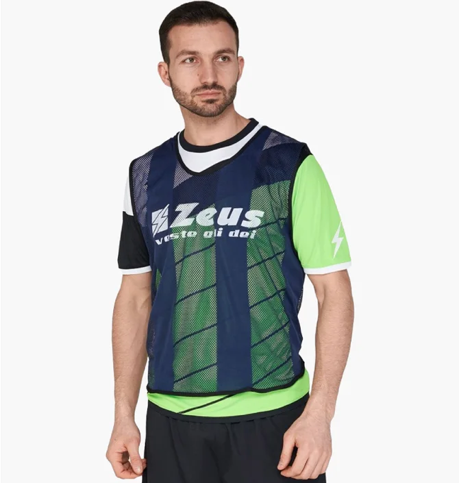 Манішка унісекс Zeus Casacca Promo Blue CASACCA-PROMO-BLU