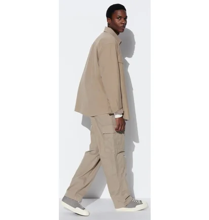 Штани унісекс Uniqlo Cargo Pants Beige 463957-31