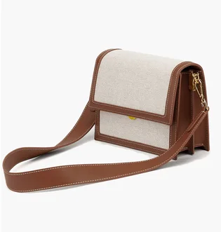 Сумка женская JW PEI Mini Flap Crossbody Beige/Brown BB2023BG60681JWP