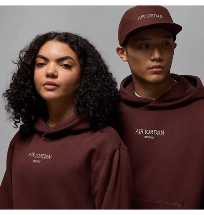 Худи унисекс Air Jordan Wordmark Bordo HJ3450-227
