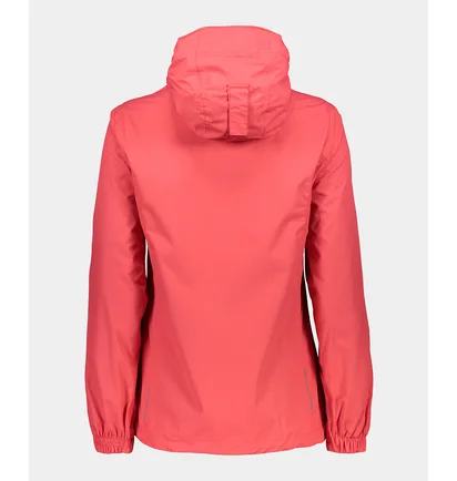 Вітровка жіноча CMP Woman Rain Jacket Fix Hood Pink 39X6636-C712