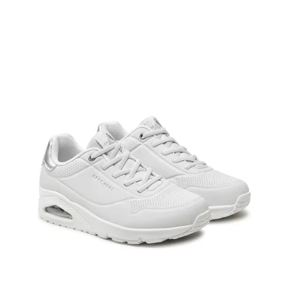 Кросівки чоловічі Skechers Uno Shimmer Away White 155196-WSL