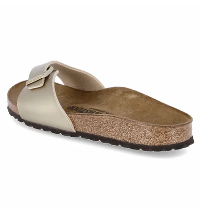 Тапочки жіночі BIRKENSTOCK Madrid Metallic/Yellow 1016107