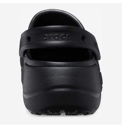 Тапочки женские Crocs Baya Platform Black 208186-001