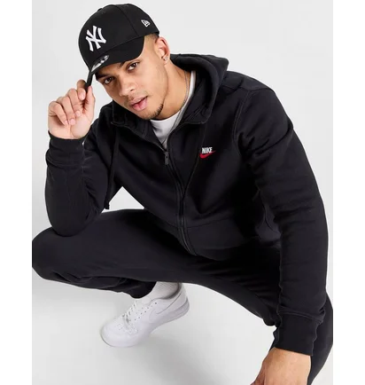 Толстовка чоловіча Nike M Club Dt Hoodie Fz Bb Black DQ8384-012