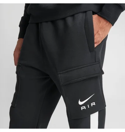 Штани чоловічі Nike Air Retro Fleece Cargo Pants Black FN7693-010