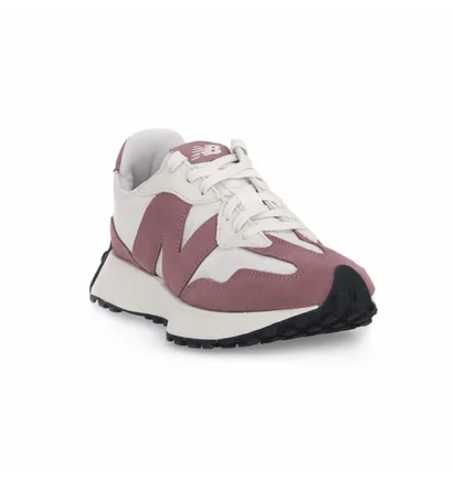 Кроссовки женские New Balance S327 White/Bordo WS327MB