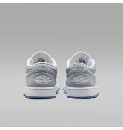 Кросівки жіночі Air Jordan Wmns 1 Low White/Grey DC0774-105