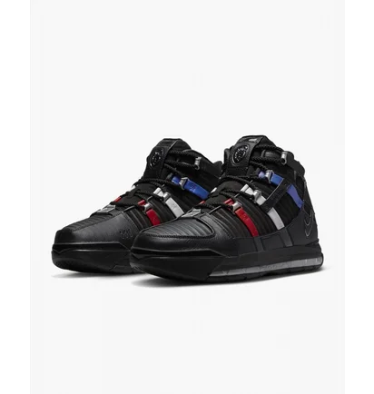 Кросівки чоловічі Nike Zoom Lebron Iii Barbershop Black Do9354-001