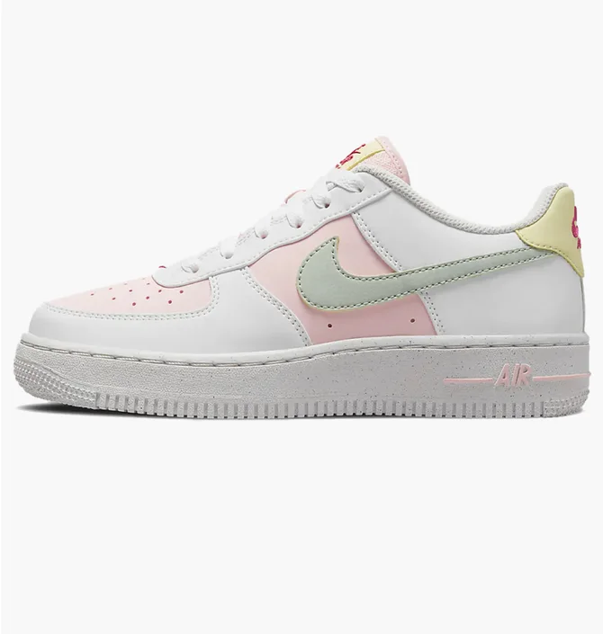 Кросівки дитячі Nike Air Force 1 Impact Gs White/Pink Dr4853-100