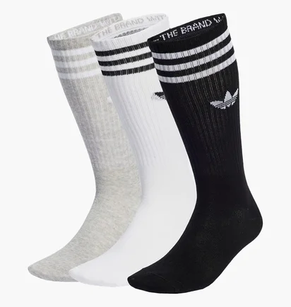 Носки унисекс Adidas High Crew Sock Multi (3 пары) IU2653