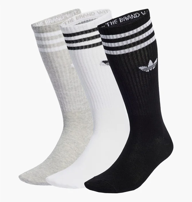 Носки унисекс Adidas High Crew Sock Multi (3 пары) IU2653